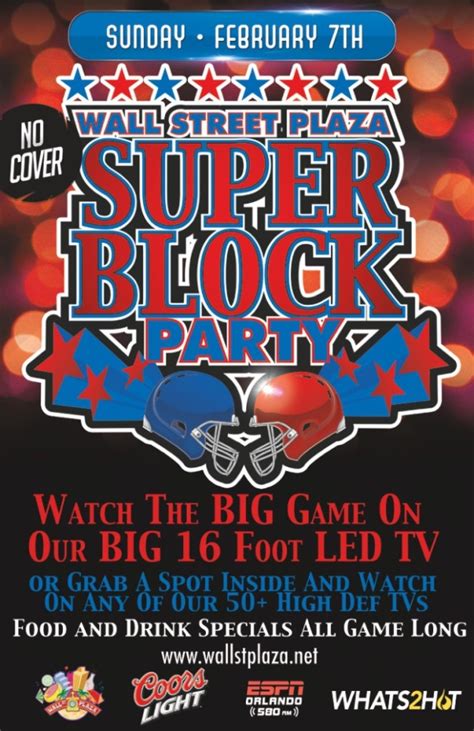 where to watch the super bowl in orlando